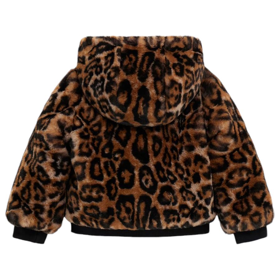 Ls Hooded Faux Fur Bomber W/zip Guess Kids | K4BL07/WCFX0P340